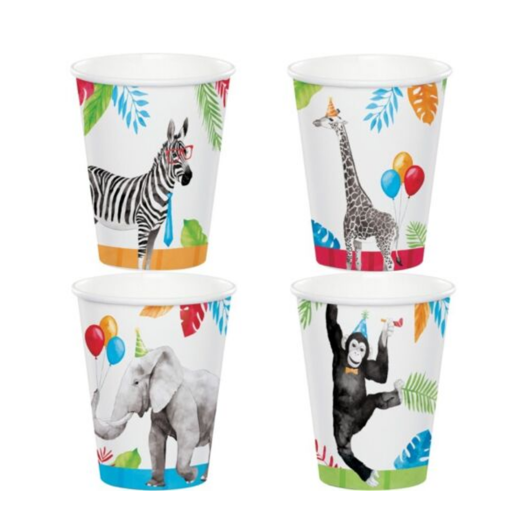 Vaso 9oz Party Animals