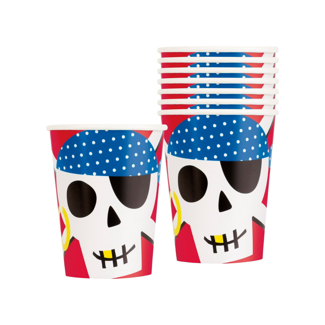 Vaso 9oz Piratas