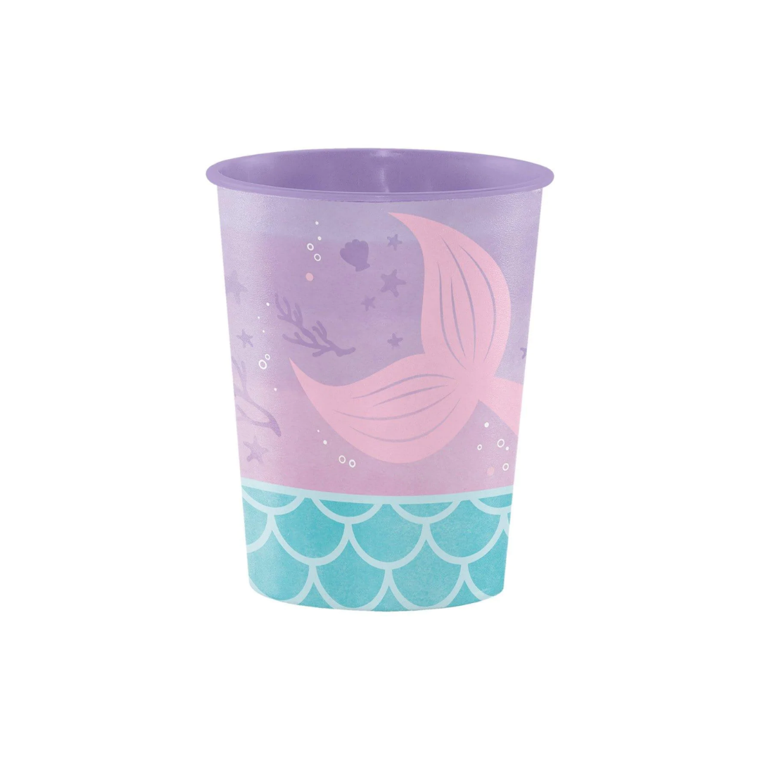 Vaso Plástico 16oz Mermaid Shine