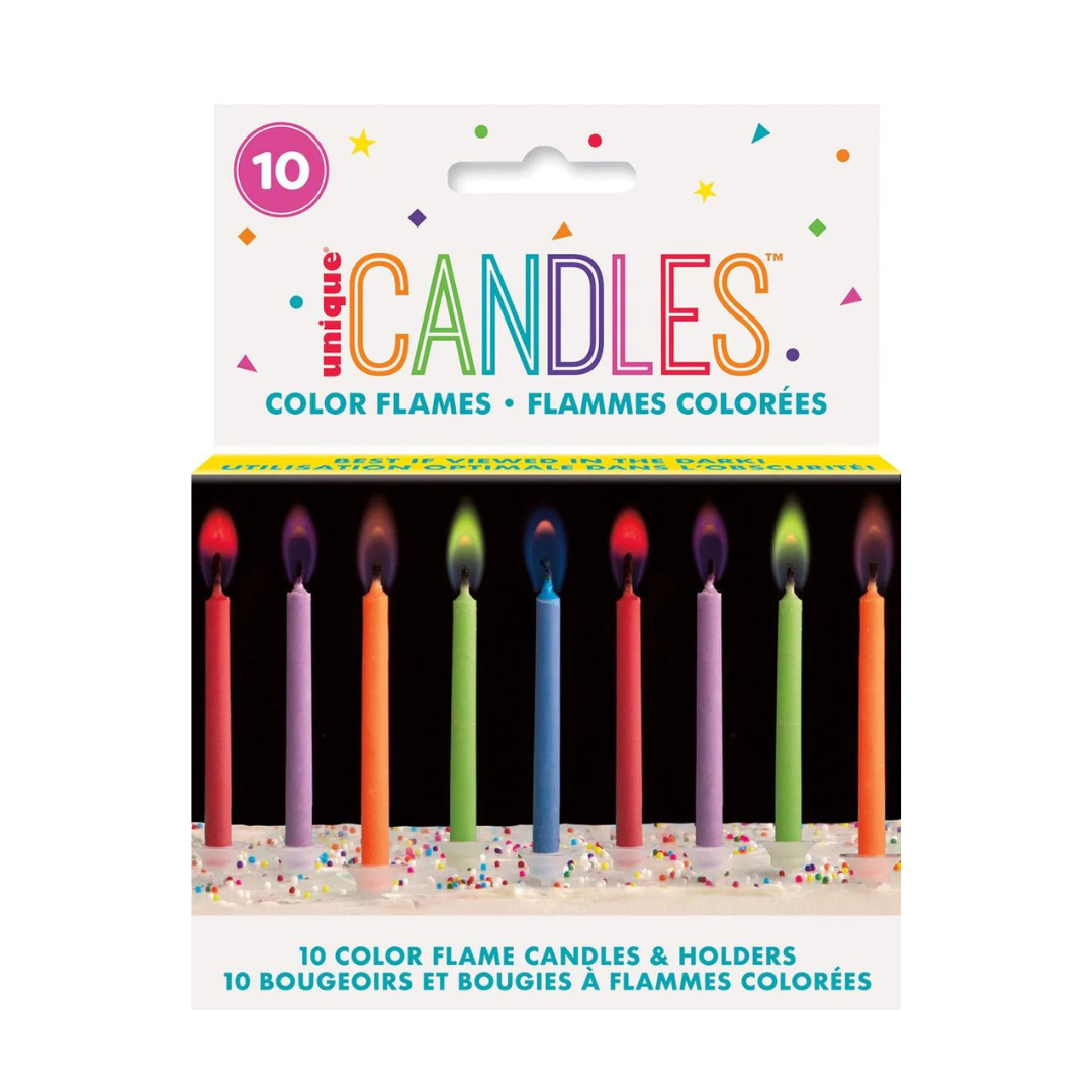 Velas Chispas Colores