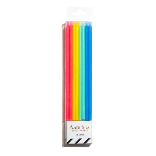 Velas Rainbow Planeta Tierra