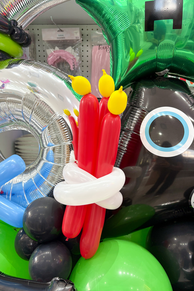 Bouquet de Piso Globos Mincraft