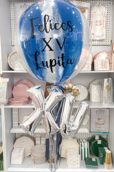 BURBUJA SLIME CON LETRAS XV