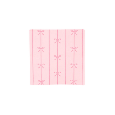 Petal Pink Bow Napkins