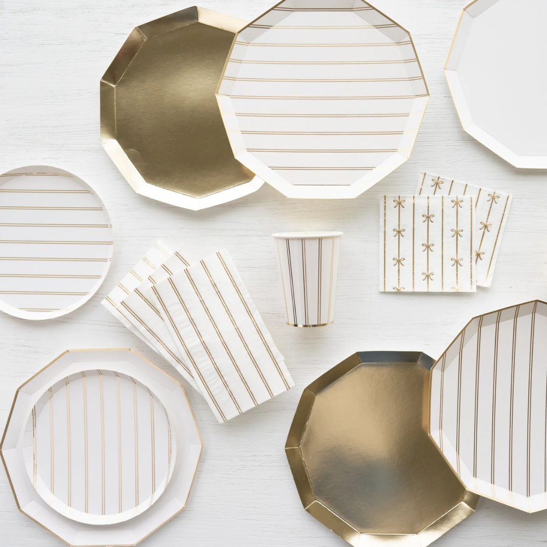 Gold Bow BN Napkins