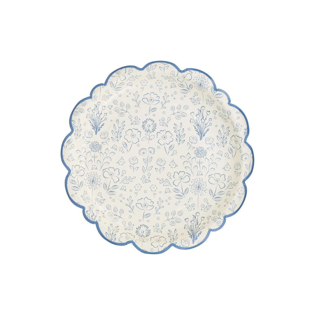 Pembroke Floral 10" Paper Plate