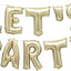 Let's Party Balloons Banner