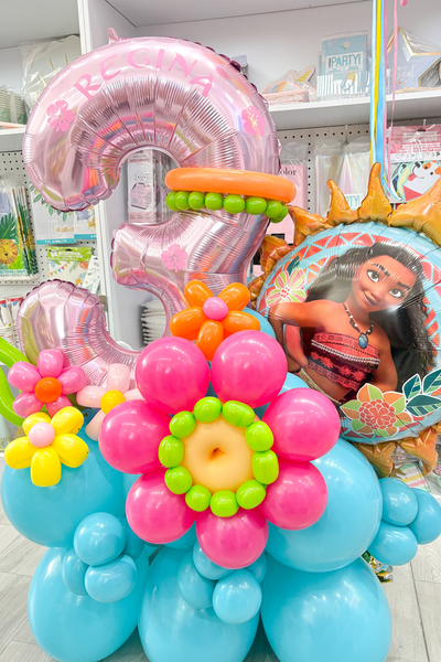 Bouquet de Piso Globos Moana