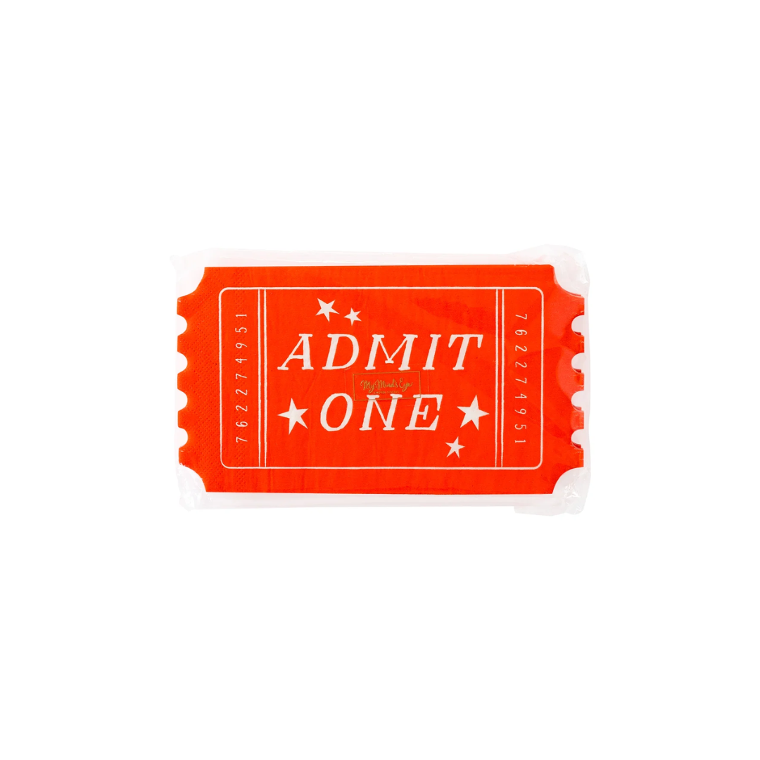 Admit One Napkins