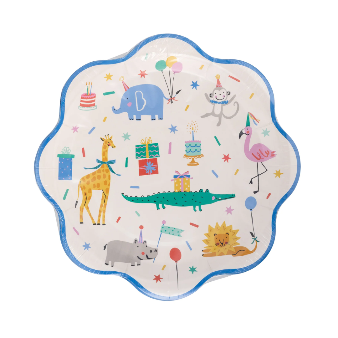Animal Party Plate