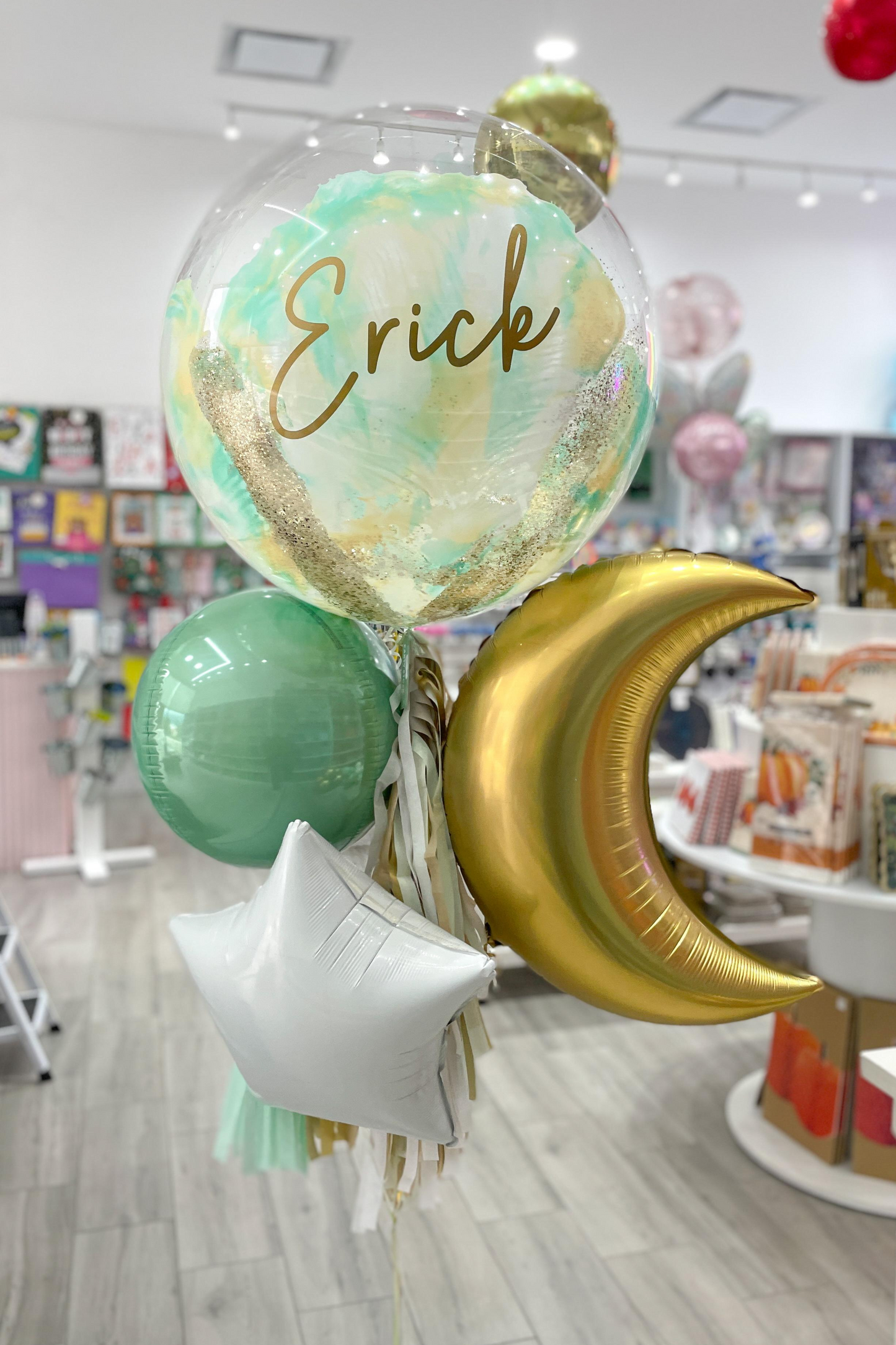 Bundle Baby Mint & Gold