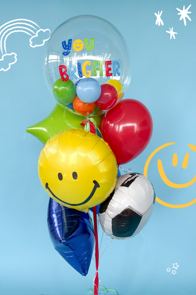 BIG BUNDLE GLOBO BURBUJA CHILDREN'S DAY BOY