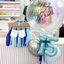 BUNDLE DE GLOBO BURBUJA XV AÑOS + CAJA