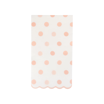 Baby Pink Polka Dot Napkins
