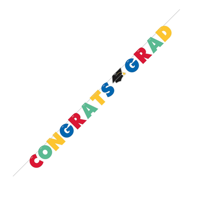 Banner Grad Cap Toss
