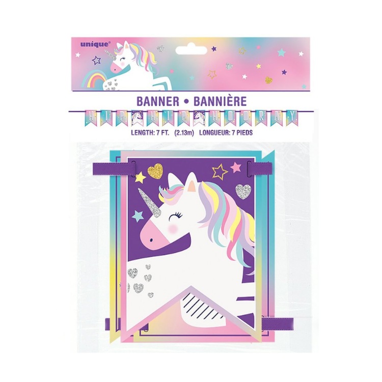 Banner Unicorn Birthday