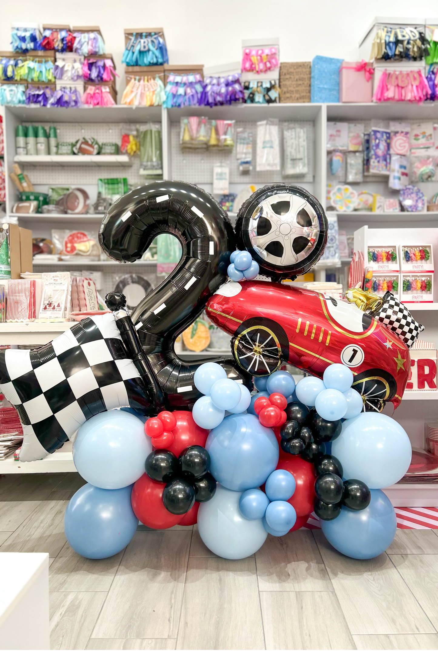 Base Globos Carreras