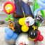 Base de Globos Mario Bros