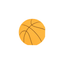 Basketball Shaped Napkins