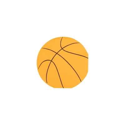 Basketball Shaped Napkins