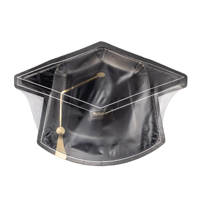 Black Cap Shaped Plate Grad