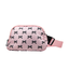 Black & Pink Mini Coquette Bows Belt Bag