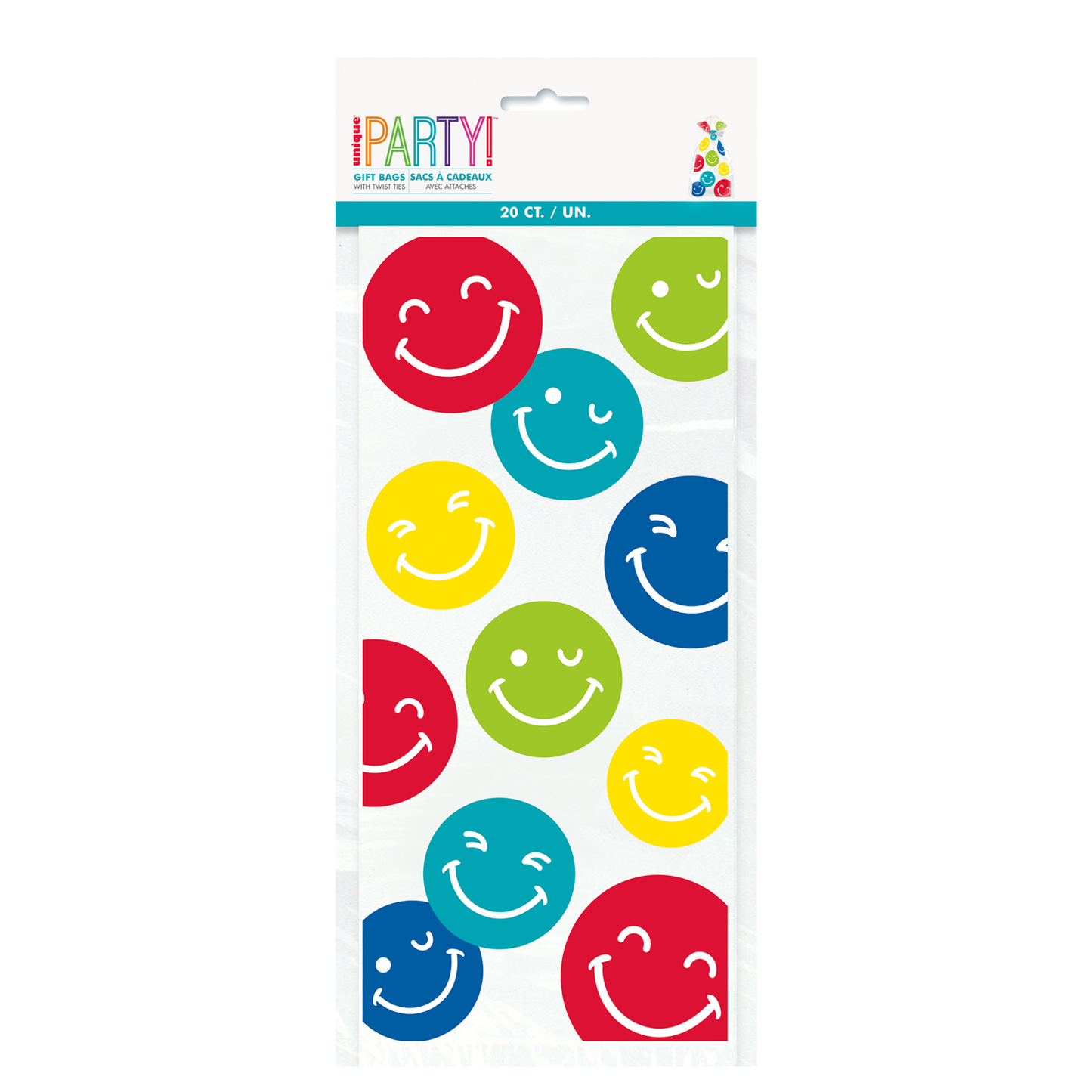 Bolsa Celofan Happy Face