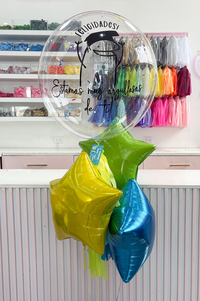 Bouquet Globo Burbuja Flork