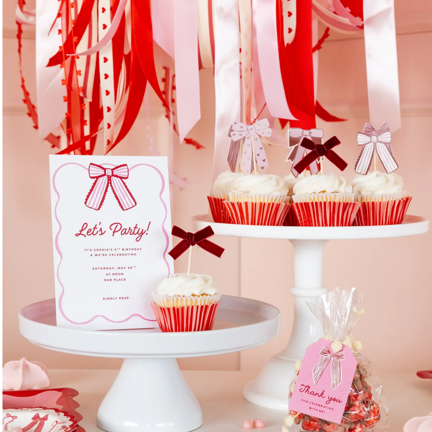 Bow Cupcake Kit