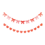 Bow & Heart Banner Set