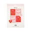 Bows Valentine's Cards and Eraser Set
