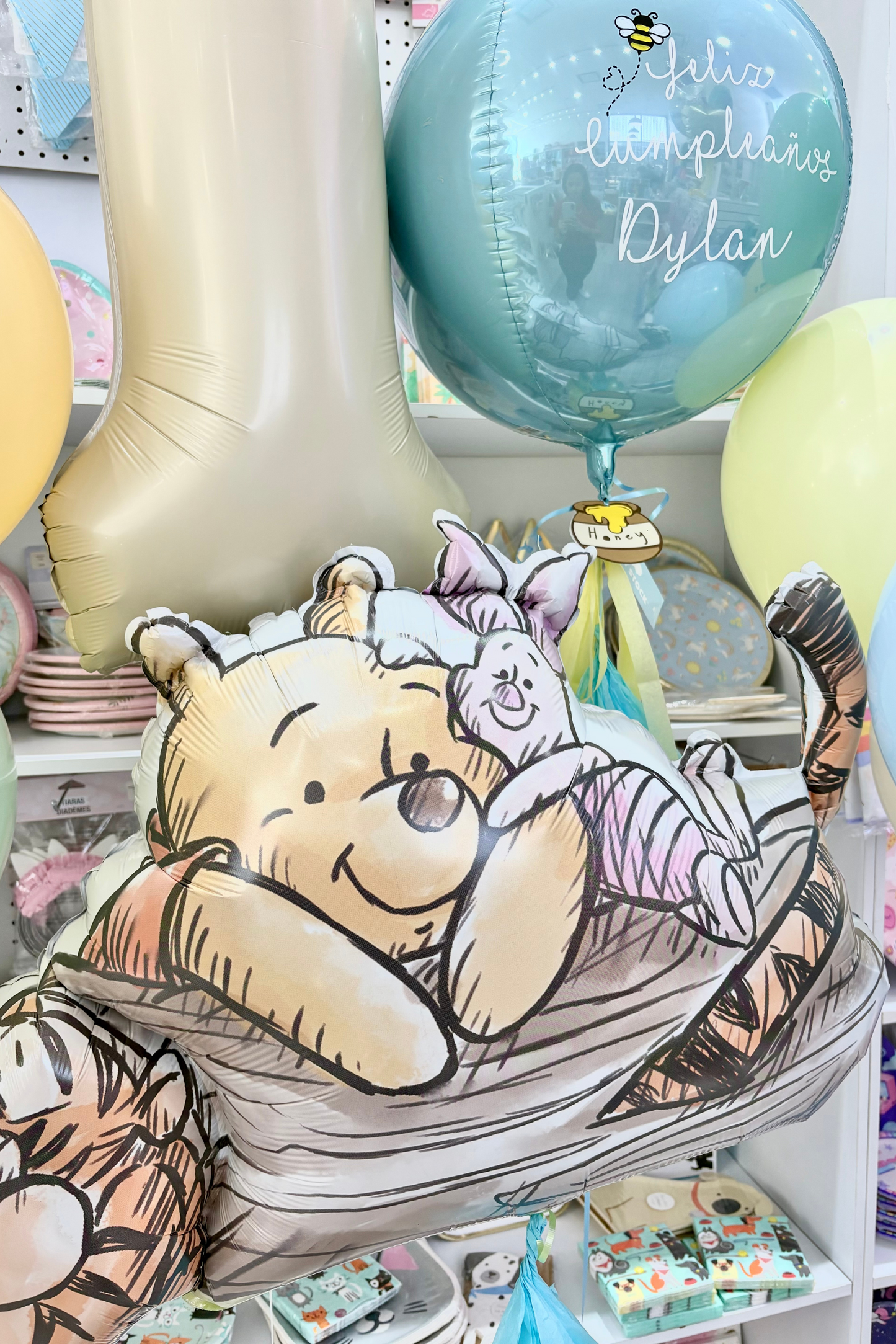 Bundle de Globos Whinnie Pooh