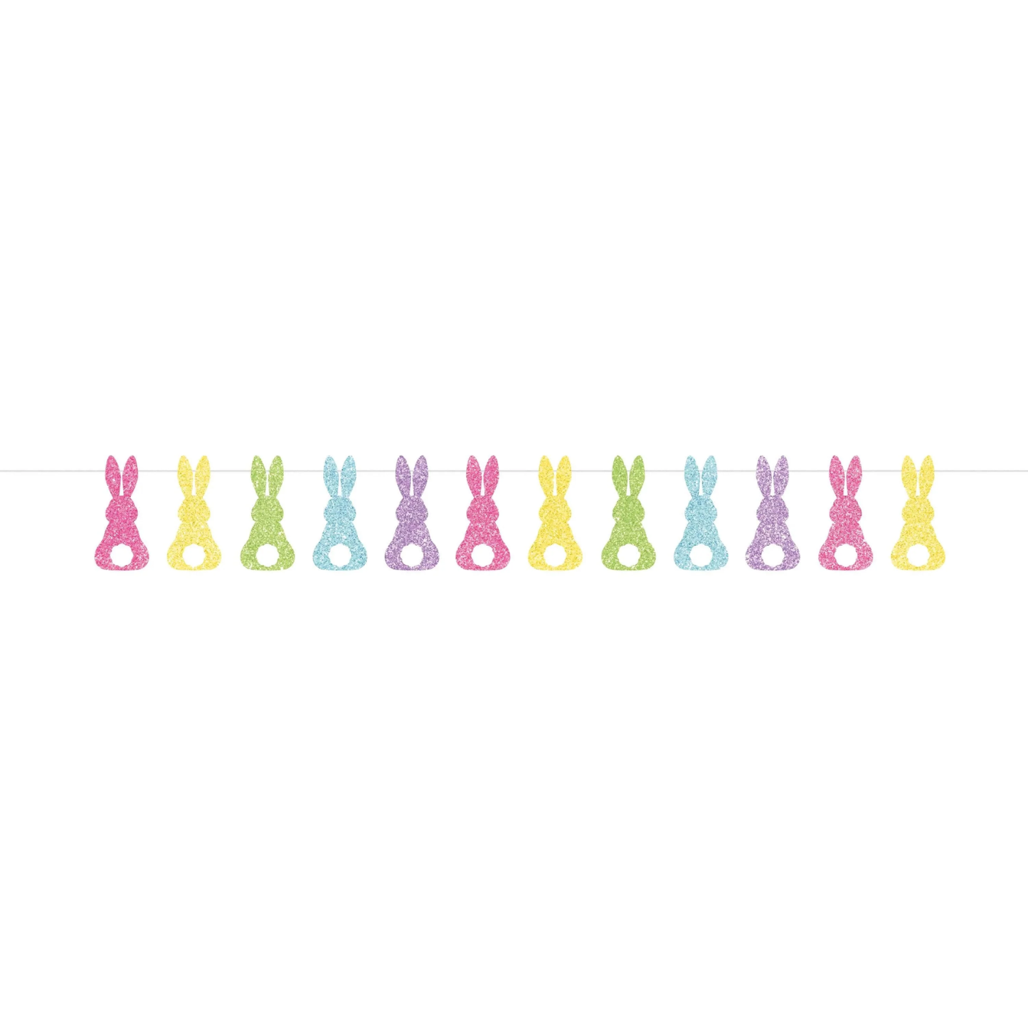 Bunny Glitter Banner