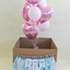 Caja Gender Reveal Jumbo + Bouquet de Globos