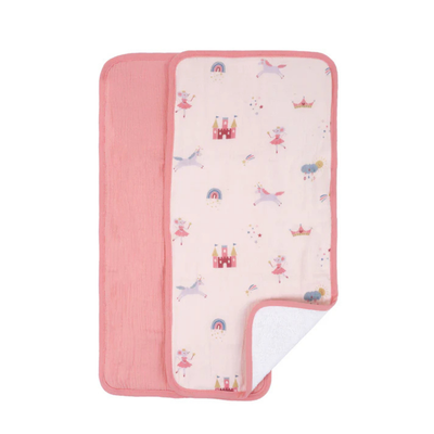 CHATEAU MAGIQUE 2 PC BURP CLOTH SET
