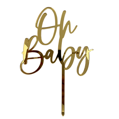 Cake Topper Oh Baby