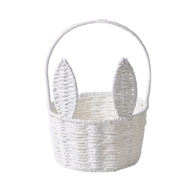 Canasta Pascua Conejo Blanco