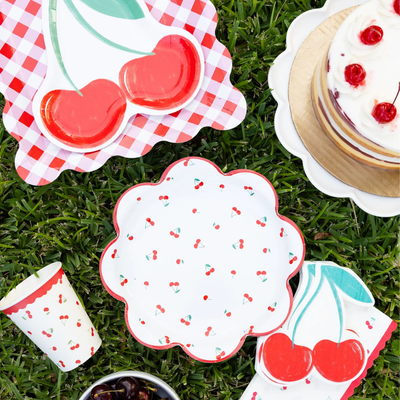 Cherries Shaped Napkin