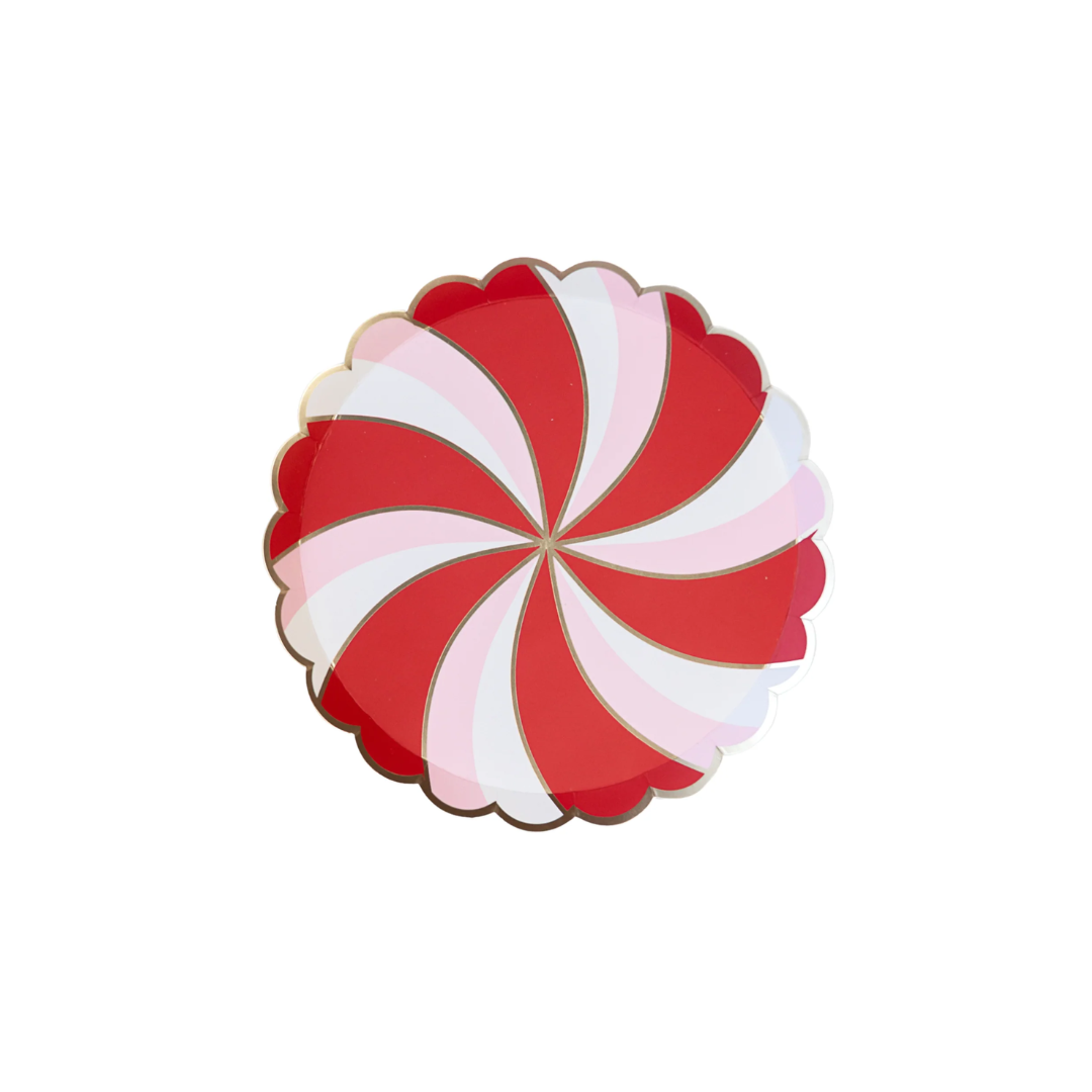 Christmas Peppermint Small Plate