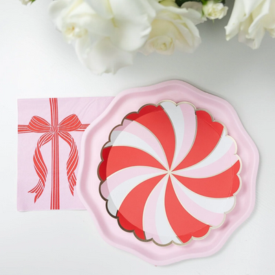 Christmas Peppermint Small Plate