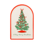 Christmas Tree Bamboo Tray