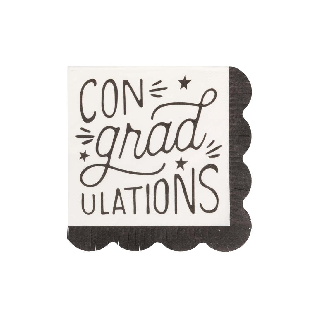 ConGRADulations Cocktail Napkin