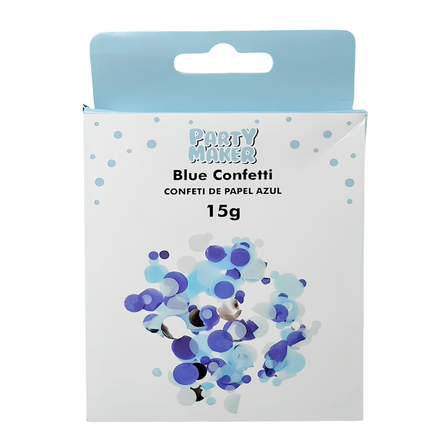 Confeti De Papel Azul