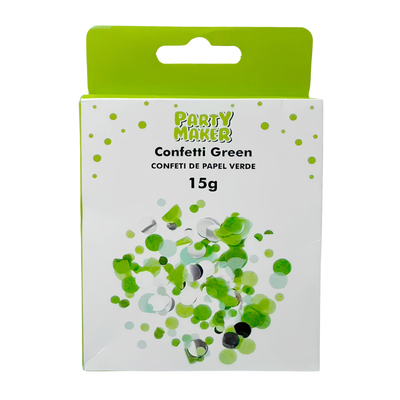 Confeti De Papel Verde