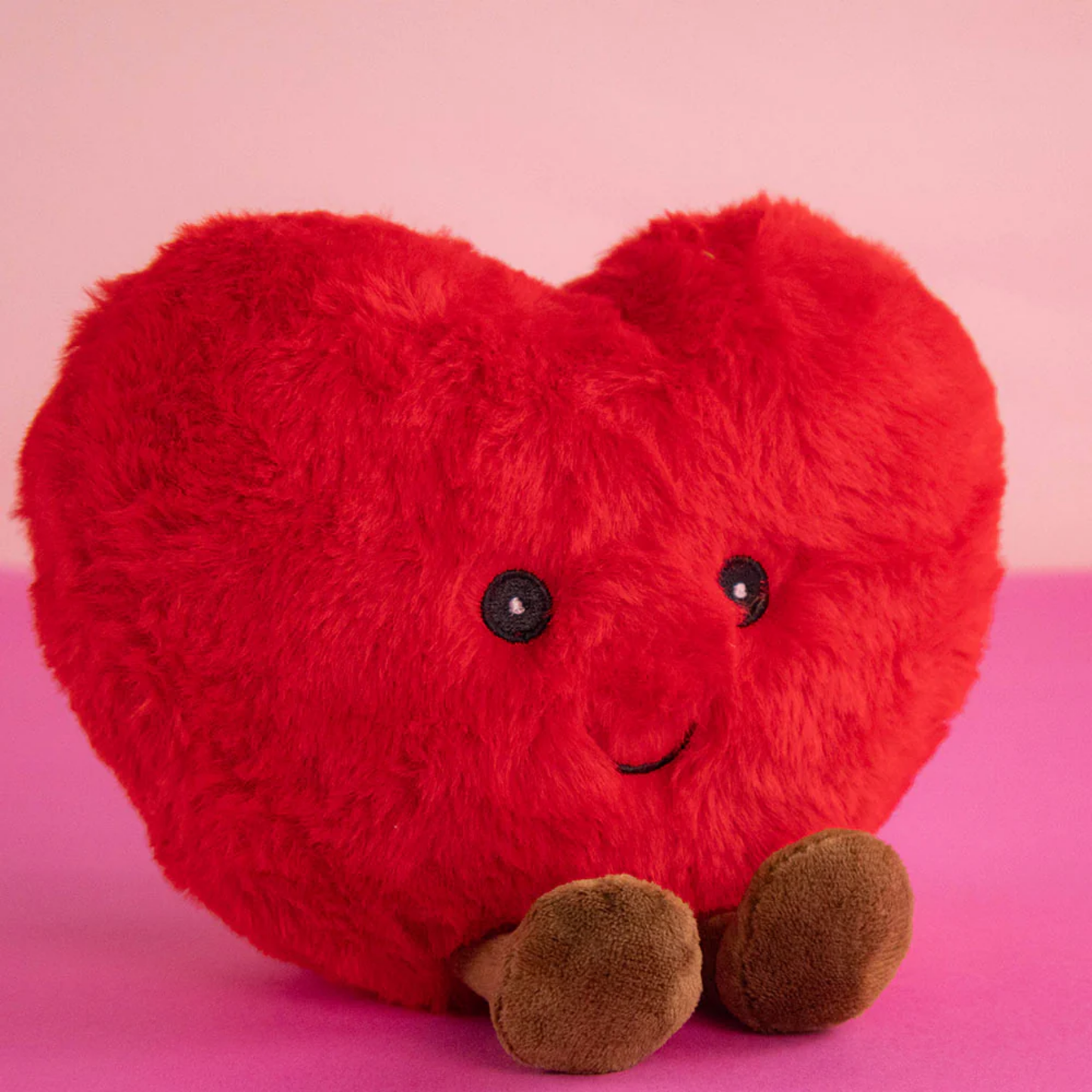Corazón de peluche