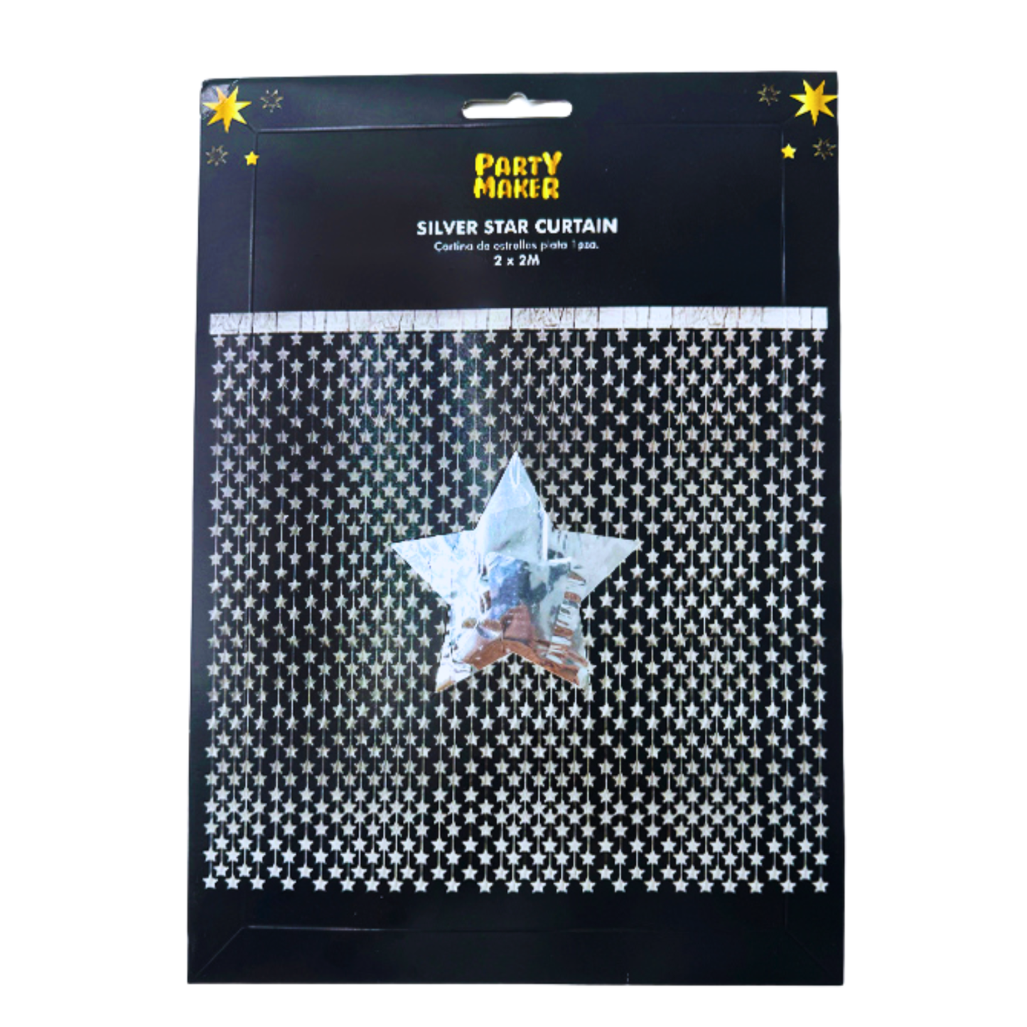 Cortina Metálica de Estrellas