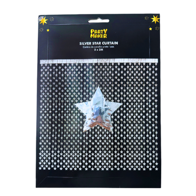 Cortina Metálica de Estrellas