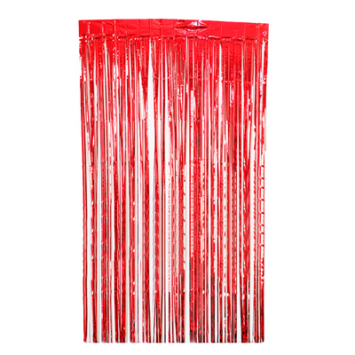 Cortina Metalica Roja PM