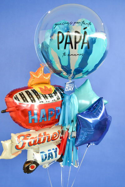 Burbuja Papá +Grill Balloon