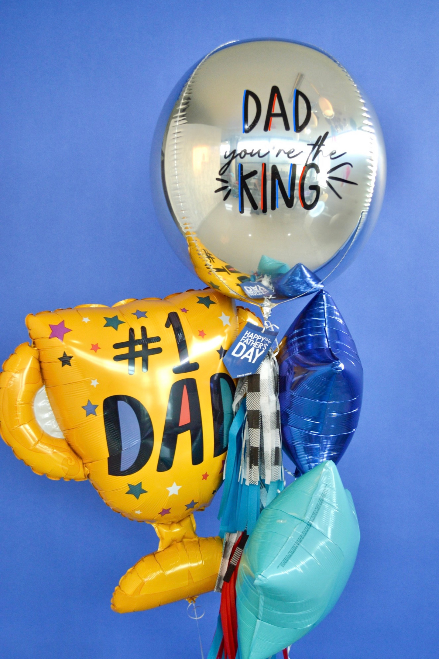 Bundle JUMBO Orbz Silver Dad Trophy